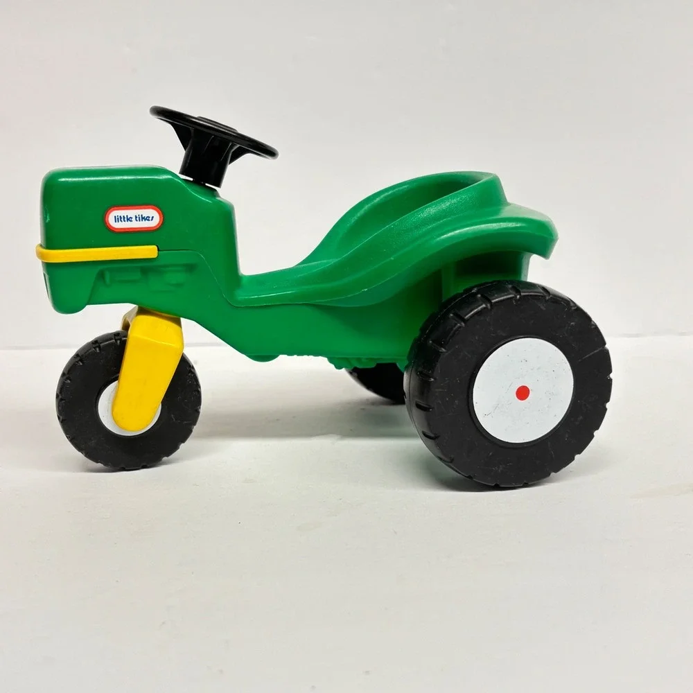 Vintage Little Tikes Green Tractor Farm